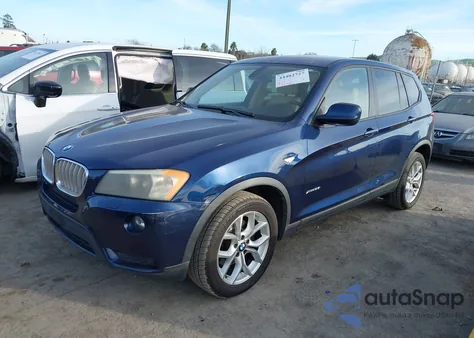 2011 BMW X3 xDrive35I z USA, uszkodzony, nr VIN 5UXWX7C56BL731005